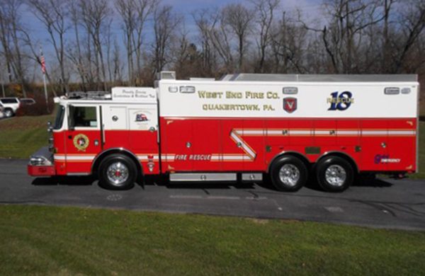 Pierce Custom Chassis Heavy Duty Walk-In Rescue