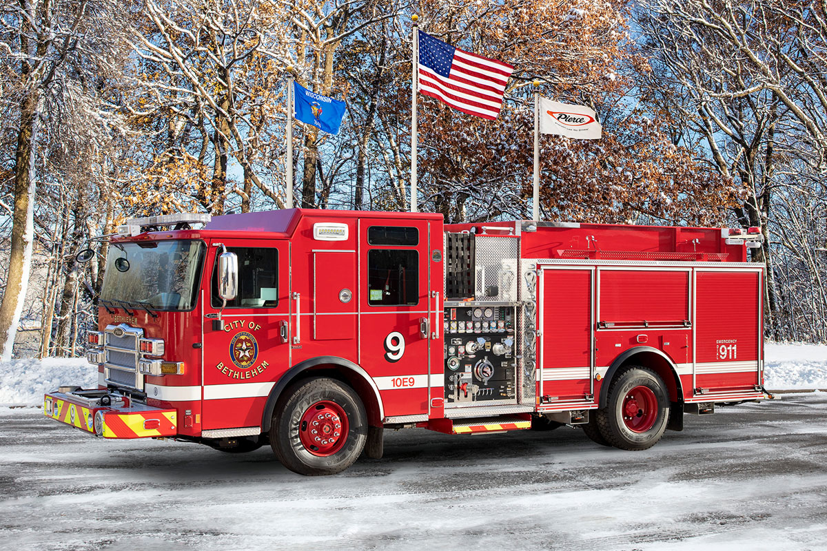 BETHLEHEM CITY FIRE DEPARTMENT - Pumper - Glick Fire Equipment Company