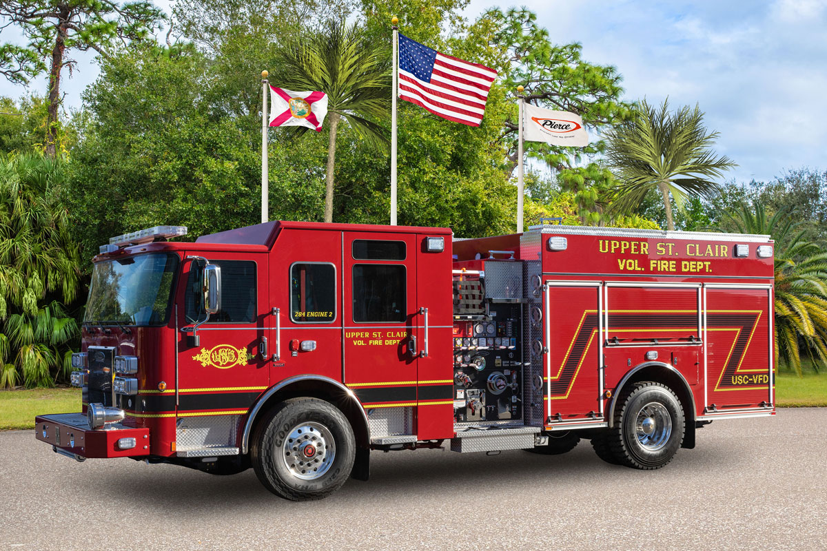 Pumper Fire Apparatus Delivery | Fire Truck Pumpers