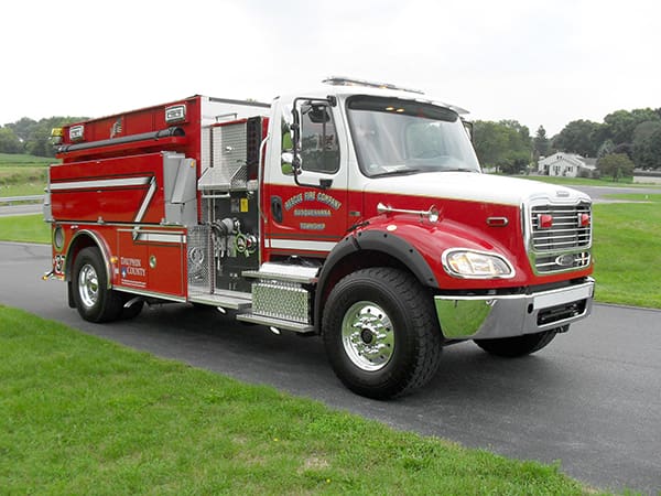 Rescue Fire Company Pierce Freightliner Tanker | GLICK Fire Equipment