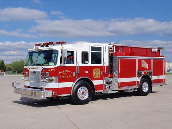 Harmony Volunteer Fire Company Pierce Arrow XT Pumper | GLICK Fire ...