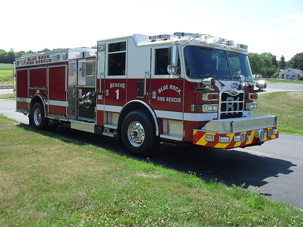 Blue Rock Fire Rescue Pierce Arrow XT Pumper | GLICK Fire Equipment