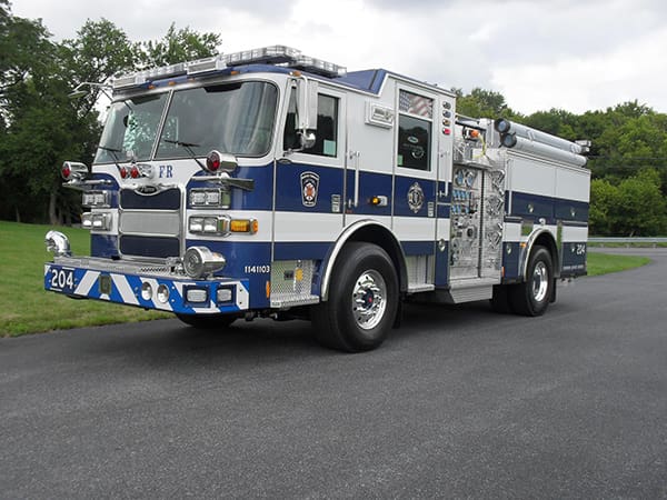 Manheim Township Fire Rescue Pierce Arrow XT Pumpers | GLICK Fire Equipment